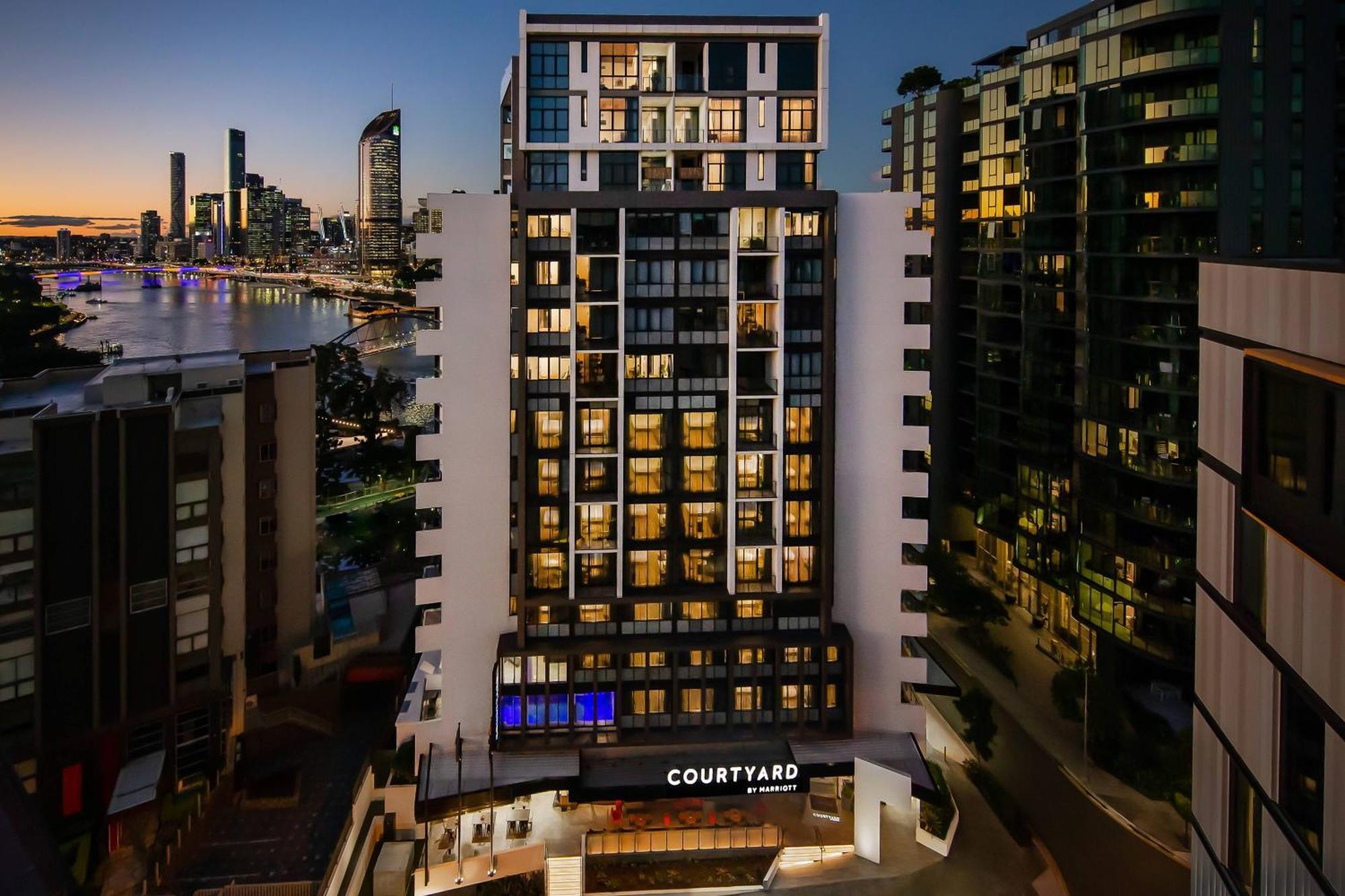 Courtyard By Marriott Brisbane South Bank Hotell Exteriör bild